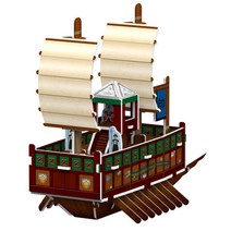 조선시대전투배 판옥선 입체조립완구 퍼즐놀이 3D퍼즐