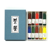 [나카가와]일본 봉황 봉채10색세트(채색재료), [나카가와]일본 봉황 봉채10색세트