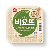 키워도 사무실 탕비실 운동 학생 간식 맛있는 간식 서울우유 비요뜨 더:그래놀라 136g x 12개 136g, 1세트