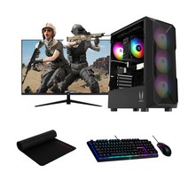 게이밍 조립 PC 컴퓨터 데스크탑 인텔 16GB RTX2060 모니터 세트, 1. 본체만, 01. 6세대 에디션