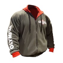 짐웨어 후드 집업 운동복 올림피아 트레이닝 져지 피트니스 훈련복