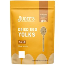 Judees 미국 주디스 건조 계란 노른자 가루 파우더 680g 1팩 난황 분말