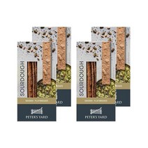 피터스야드 씨앗 플랫브레드 사워도우 115g 4팩 (영국배송) Peters Yard Seeded Flatbreads Sourdough, 4개