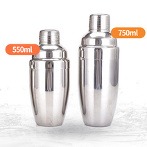 스텐 칵테일쉐이커 바텐더 홈텐딩 쉐이크 키트 550mL