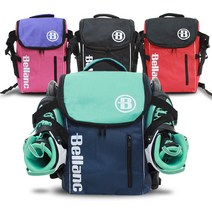 프리미엄 벨랑 주니어용 아동용 백팩 인라인가방 인라인용품 헬멧수납 인라인수납 보호대수납, 블랙