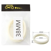 자전거 쇼바 포크 에어샥 폭스샥 MUQZI 2410PCS MTB 유지 보수 스폰지 링 서스펜션 오일 실드 윤활 사이클링 액세서리, 2pcs 38mm, 1개