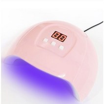 아이빛 젤램프 네일 54W UV LED 핑크삥구 램프 레진 셀프 네일 기계 경화기, 아이빛 핑크삥구 54W UV LED 램프