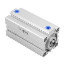 Othmro 옴로 SDA40 x 10 밀봉 얇은 에어 실린더 공압 실린더 40mm/1.57인치 보어 10mm/0.39인치 스트로크 알루미늄 합금 부품 및 유압 시스템용 1개, SDA40x80