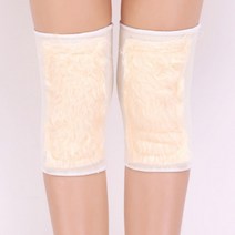 겨울 무릎보호대 보온 방한 털 무릎방한대 무릎토시, 1쌍, 1쌍