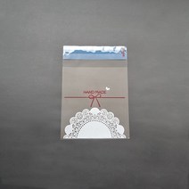스윗앤스윗. opp봉투 도일리 머핀1개용 접착비닐 20P (11x12)