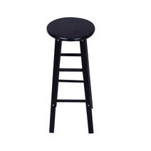 원목스툴 바체어 홈바의자 원목 홈바 빈티지 바스툴 높은의자 홈바 인테리어, X 70cm 밝은 갈색 강화 버전
