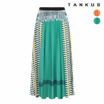탱커스 여성 밴딩 톤앤톤 오라라 플리츠 스커트