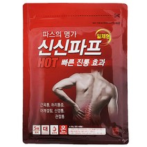 신신파프 일체형 붙이는 파스 핫파스 /5매