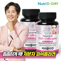 뉴트리디데이 [뉴트리디데이] 저분자 피쉬 콜라겐 타블렛 2병 6개월분, 선택완료, 단품없음