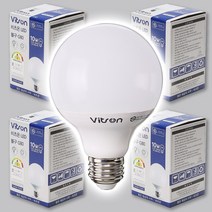 10W LED 볼전구 볼구 볼램프 주광색 주백색 전구색 비츠온 E26 Base G80 컨버터내장형 80*115mm, 30개, 주광색_6500K(80*115mm)