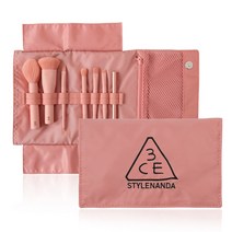 3CE 미니 메이크업 브러쉬 키트 7종, ROSE BEIGE, FRE