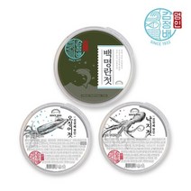 기타 굴다리식품 김정배 명인젓갈 갈오낙 3종세트 갈치쌈장젓 250g + 오징어젓 낙지젓, 상세 설명 참조