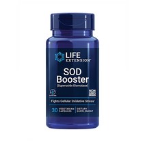 라이프익스텐션 SOD Booster 30베지캡슐 아로니아 폴리페놀 멜론 폴리페놀