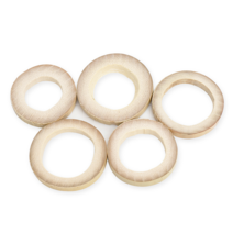 오꿈 천연 나무조각 1kg, 36 대나무링 소 약500입 500g