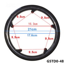 스프라켓 12단 자전거휠 MTB 도로 자전거 스프로킷 보호 크랭크셋 크랭크 가드 보호대 자전거 체인 휠 링 커버 40 42 44 46 48 50 52T, 21 G5TDO-48