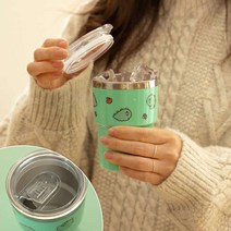 카카오프렌즈 죠르디 미니 스텐텀블러 500ml/ 보온 보냉 텀블러 카카오프렌즈텀블러 카카오텀블러 보온물병 보냉물병 캐릭터 공룡텀블러 티텀블러 커피텀블러 미니텀블러 죠르디텀블러, 1개