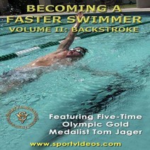 Becoming A Faster Swimmer: Backstroke Swimming DVD featuring Coach Tom Jager, 1