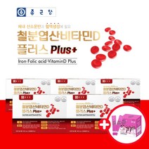 여성 에 좋은 헤모글로빈 미오글로빈 철 철분제 엽산 비타민D 어지러울때 어지러움 먹는 프리미엄 복합 건강 기능 영양제, 5BOX(10개월분), 0.5g, 5개
