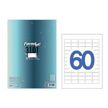 폼텍 방수라벨지 PP3101 60칸 10매x2개, 단품