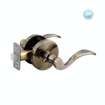 SOCEAN 욕실용 버튼 핀형 레버 손잡이 문고리 엔틱 황동 레바형 도어 용품 ABS 도어 방 문 손잡이 실린더 도어락 도어 방문 교체 유광 무광 핸들 현관 방문 목문 화장실 문 교체 레버락 욕실용, 1개