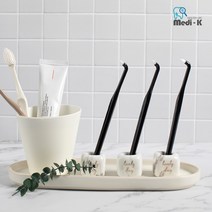 [메디케이] 국내생산 어금니칫솔 3p 치과칫솔 특수칫솔 치석제거 임플란트 교정용 / 일회용 치실