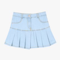 [더데이걸] 논현점 #####데님 플리츠 스커트 ### 청치마 주름스커트 반바지 초등스커트