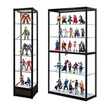 유리 진열장 상품 쇼케이스 건담 수납 위스키 유리장, B-50x50x180