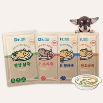 닥터페로 영양죽 120g x 4개/ 강아지 고양이 보양식, 2. 닭고기황태 x 4개