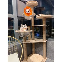 당근펫 캣타워 투명해먹, 업100cm