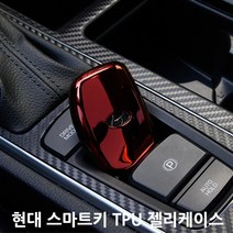 현대 TPU 키케이스 키홀더 스마트키 LF소나타 투싼IX 뉴아반떼, C TYPE(꽈배기키링), 01.D형 브라운