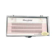 인조 속눈썹 a형 부분 가닥 아이래쉬 8mm 9mm 10mm 11mm 12mm, 1세트