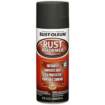 휠도색 도구 키트 Rust-oleum 검정 248658 녹 개질제 스프레이 10.25oz 10.25oz(1팩) 11fl oz