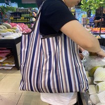 중간 대용량 쇼핑 가방 휴대용 패션 주머니 찢어 방지 재사용 가능한 토트 백 에코 가방