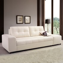 서광퍼니처 국내제작100% 헤르본 CL라텍스 3인용 가죽 소파 sk, 헤르본 크림베이지/오른팔(착석기준)/PVC다리