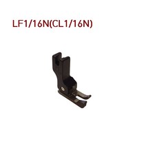 미싱부속나라 공업용미싱 세라믹스테치 좁은스테치노루발 1/16N 타입 좌 우, LF1/16N(좌)