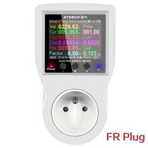 와트메타 전력 분석기 카운터기 디지털 전력계 와이파이 블루투스 전기 소비 에너지 미터 와트, WIFI, 한국 플러그 Plug