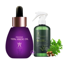 천연 피톤치드 편백오일 100%+편백수300ml 편백나무 원액 히노끼오일 25ml