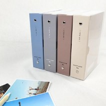 태아 프로포즈 포토북 예쁜 생일 소형 스크랩북 사진 보관 아이 태교 작은 엘범 셀프 선물 신생아앨범, 블루