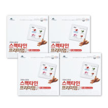 현대 스펙타민 프리미엄 30포 수험생 청소년영양제 비타민, 30포 4개