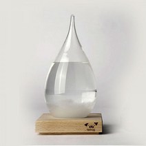 스톰글라스 공예 템포드롭 물방울 기상예측, 라지 스톰병