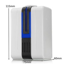 원룸공기청정기 소형 공기정화기 Ionizer-가정용 미니 공기 청정기 가정용 음이온 발생기 9 백만, [01] 미국, 파란_미국