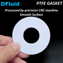 고압세척기부속 부품 노줄 연결 필터 PTFE 가스켓 BSPP 플랜지 위생 실린더 플랫 링 5 6 8 0 2 mm 압력 게, 64 ID 16mm x OD 28mm_01 2mm