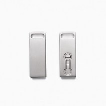 네오스윙 스퀘어실버 메탈 OTG메모리제작 USB판촉물, 32GB