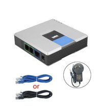 1 세트 VOIP 게이트웨이 2 포트 SIPV2 프로토콜 인터넷 전화 음성 어댑터 Lin, 03 UK