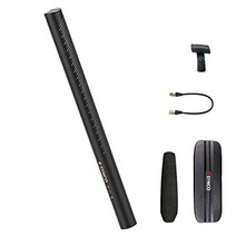 SYNCO-MIC-D2 카메라 마이크 샷건 마이크 하이퍼 카디오이드 콘덴서 외장 마이크 SN80dB 음질 클리어 고감도 녹음용 마이크 인터뷰 마이크 비디오 카메라동영상 촬영영상 제작 마이크